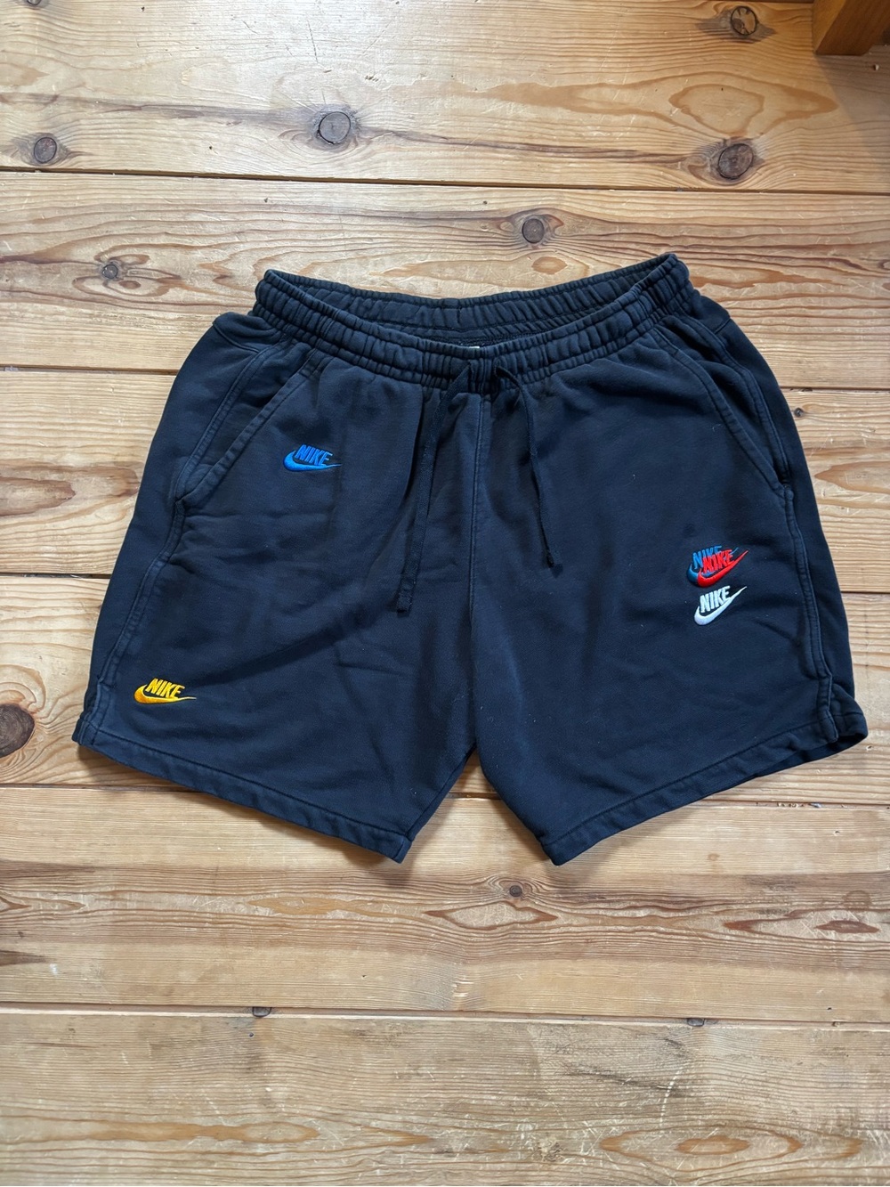 Nike Sportswear Essentials French Terry Shorts Black Men’s Size Large GUC